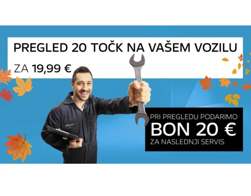 PREGLED 20 KONTROLNIH TOČK