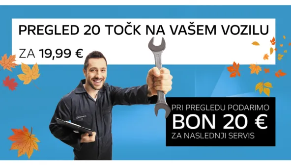 PREGLED 20 KONTROLNIH TOČK