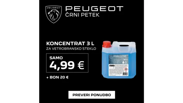 Črni petek pri Peugeotu